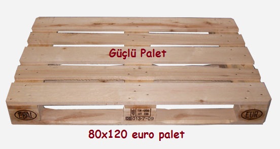 80x120 standart EUR Palet